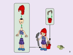 LEGO 41388 instructions page 3 – build guide