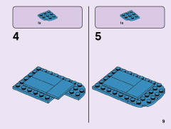LEGO 41388 instructions page 9 – build guide