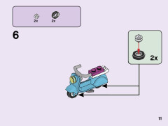 LEGO 41389 instructions page 11 – build guide