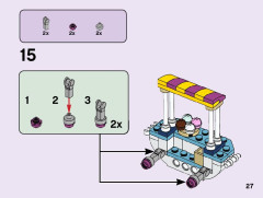 LEGO 41389 instructions page 27 – build guide