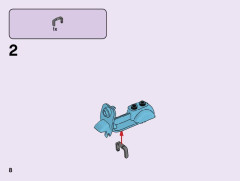 LEGO 41389 instructions page 8 – build guide