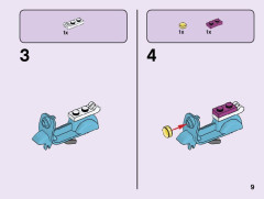 LEGO 41389 instructions page 9 – build guide