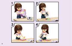 LEGO 41390 instructions page 2 – build guide