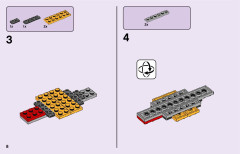 LEGO 41390 instructions page 8 – build guide
