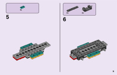 LEGO 41390 instructions page 9 – build guide
