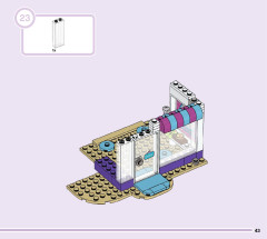 LEGO 41391 instructions page 43 – build guide