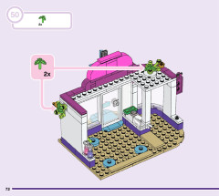 LEGO 41391 instructions page 72 – build guide