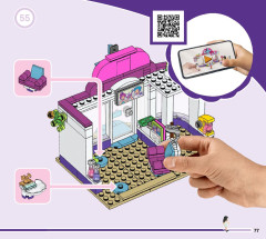 LEGO 41391 instructions page 77 – build guide