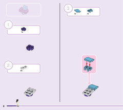 LEGO 41391 instructions page 8 – build guide