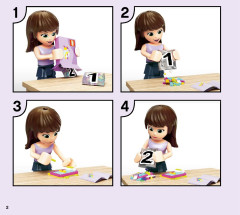 LEGO 41392 instructions page 2 – build guide