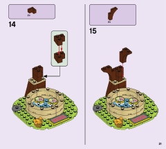 LEGO 41392 instructions page 21 – build guide