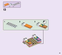 LEGO 41392 instructions page 43 – build guide