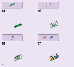 LEGO 41392 instructions page 44 – build guide