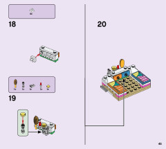 LEGO 41392 instructions page 45 – build guide