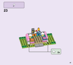 LEGO 41392 instructions page 47 – build guide