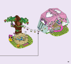 LEGO 41392 instructions page 65 – build guide