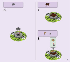 LEGO 41392 instructions page 9 – build guide