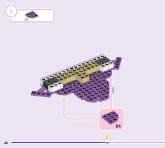 LEGO 41393 instructions page 38 – build guide