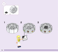 LEGO 41393 instructions page 72 – build guide