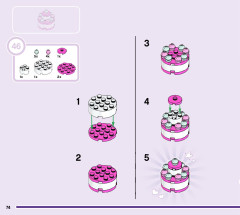 LEGO 41393 instructions page 74 – build guide