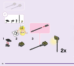 LEGO 41393 instructions page 76 – build guide