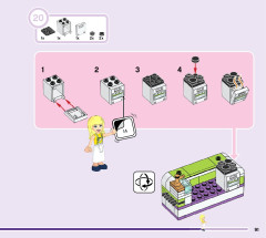 LEGO 41393 instructions page 91 – build guide