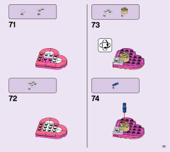 LEGO 41394 instructions page 77 – build guide