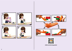 LEGO 41395 instructions page 2 – build guide