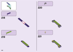 LEGO 41395 instructions page 208 – build guide