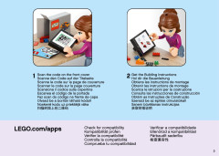 LEGO 41395 instructions page 3 – build guide