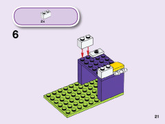 LEGO 41396 instructions page 21 – build guide