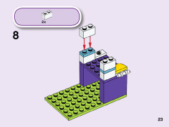 LEGO 41396 instructions page 23 – build guide