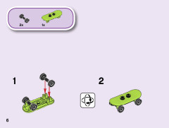 LEGO 41396 instructions page 6 – build guide