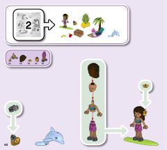 LEGO 41397 instructions page 40 – build guide