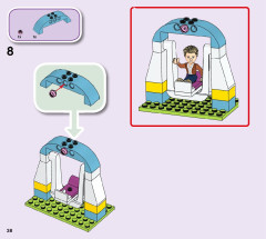 LEGO 41398 instructions page 38 – build guide