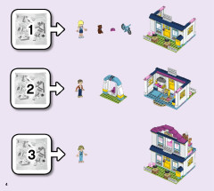 LEGO 41398 instructions page 4 – build guide