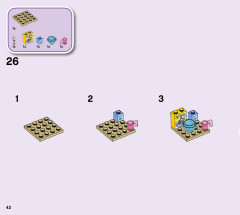 LEGO 41398 instructions page 42 – build guide