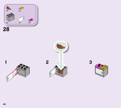 LEGO 41398 instructions page 46 – build guide