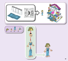 LEGO 41398 instructions page 51 – build guide