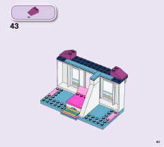 LEGO 41398 instructions page 63 – build guide