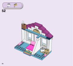 LEGO 41398 instructions page 72 – build guide