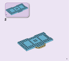 LEGO 41398 instructions page 9 – build guide