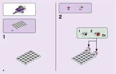 LEGO 41421 instructions page 6 – build guide