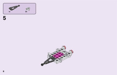 LEGO 41421 instructions page 8 – build guide