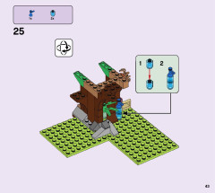 LEGO 41422 instructions page 43 – build guide