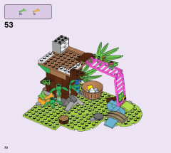 LEGO 41422 instructions page 70 – build guide