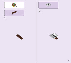 LEGO 41422 instructions page 9 – build guide