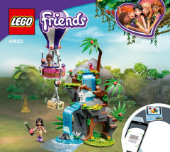 LEGO 41423 instructions page 1 – build guide