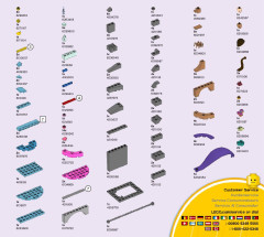 LEGO 41423 instructions page 115 – build guide