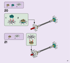 LEGO 41423 instructions page 17 – build guide